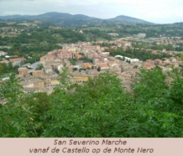 Veni Vide organiseert op de 4e dag een excursie naar San Severino Marche