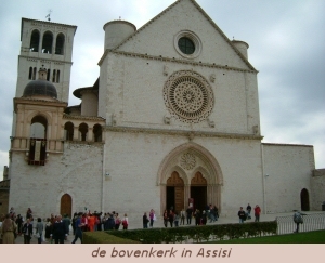Veni Vide organiseert op de 2e dag een excursie naar de bovenkerk in Assisi