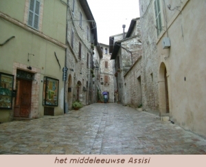 Veni Vide organiseert op de 2e dag een excursie naar het middeleeuwse Assisi
